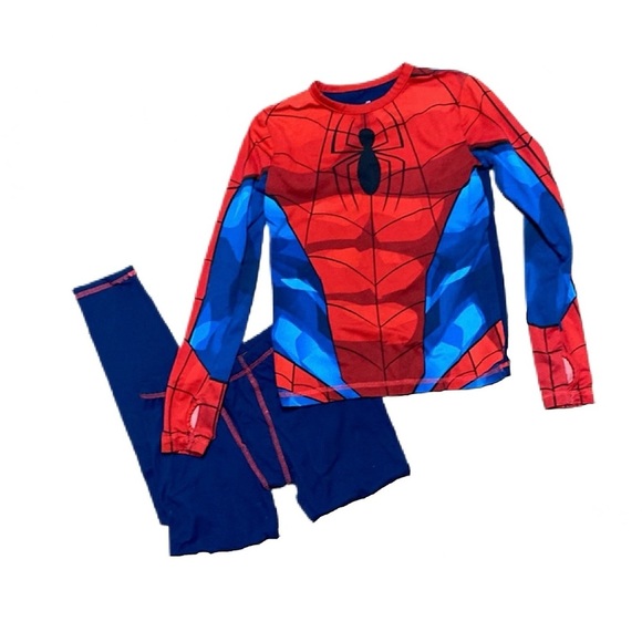 Spider Man Cuddl Duds size 8 - Picture 1 of 5